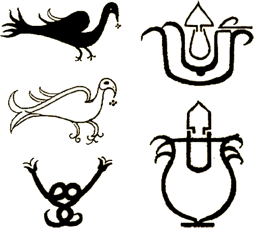 simboli dai codici alchemici arabi