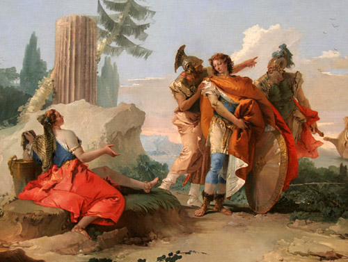 Tiepolo, Rinaldo e lo specchio magico